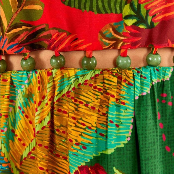 Farm Rio Mixed Prints MIDI Dress - Picture 10 of 11